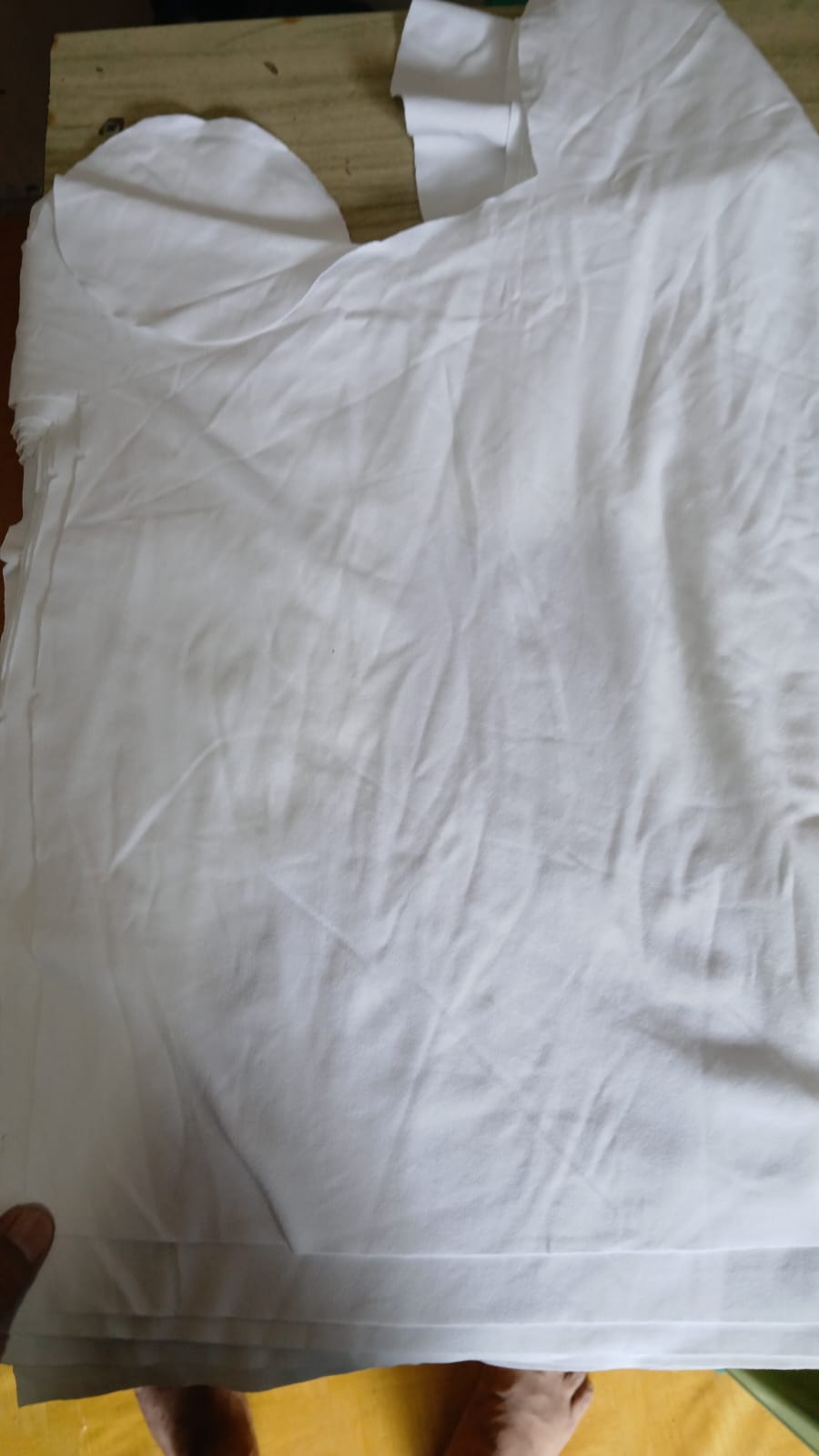 Kain putih katun